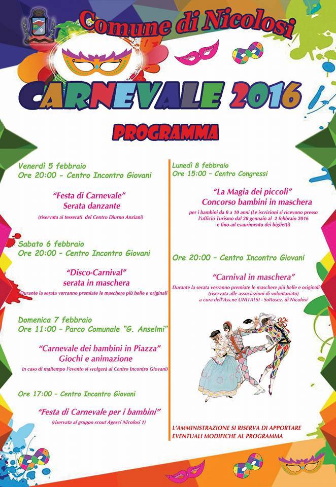 Nicolosi Carnevale 2016