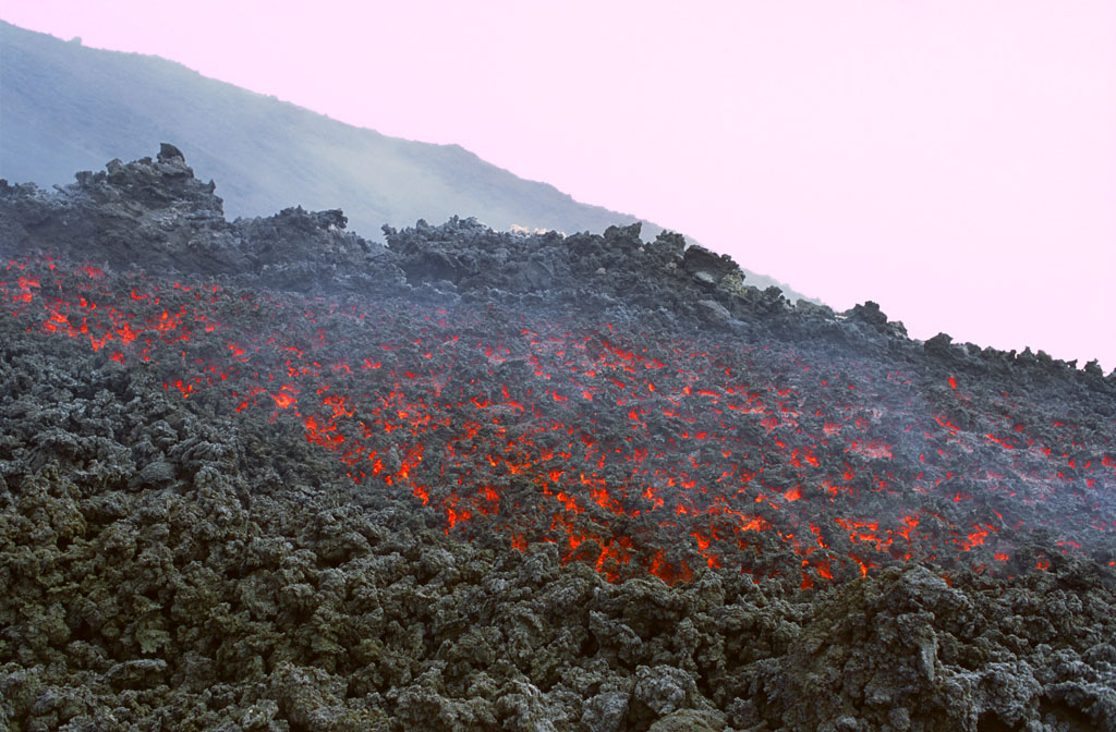 Etna, fronte lavico